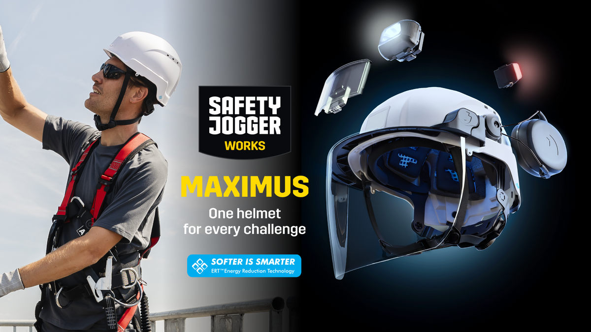 Maxuims Safety Jogger stelt MAXIMUS voor: de nieuwste innovatie in professione ...