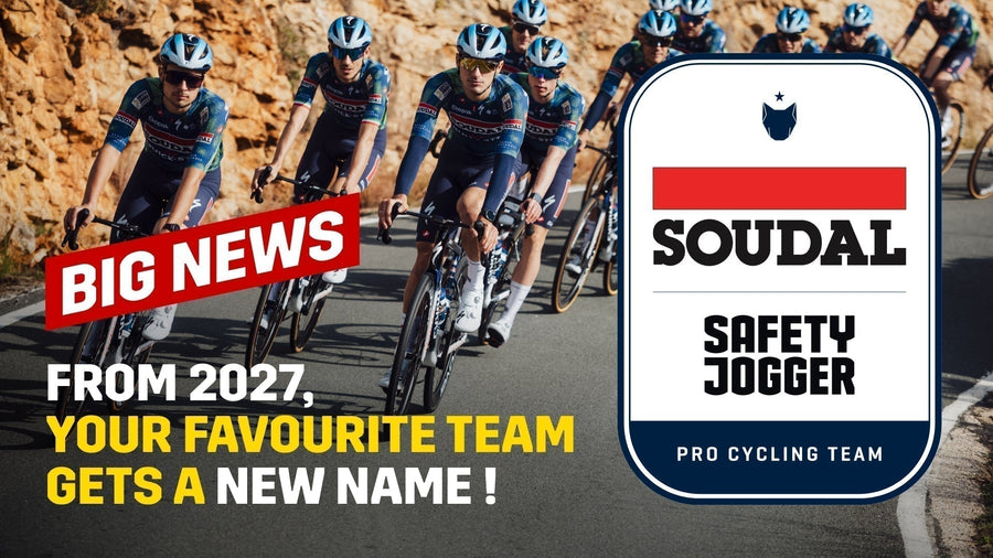 Een nieuw tijdperk voor de herenwielerploeg: Soudal- Safety Jogger e aangekondigd voor 2027