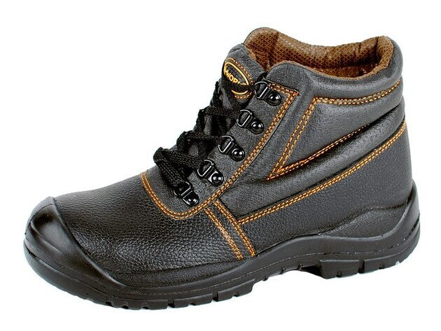 4WORK - 4W12 HÖHE SICHERHEITSSCHUHE SCHUHE S3 SCHWARZ