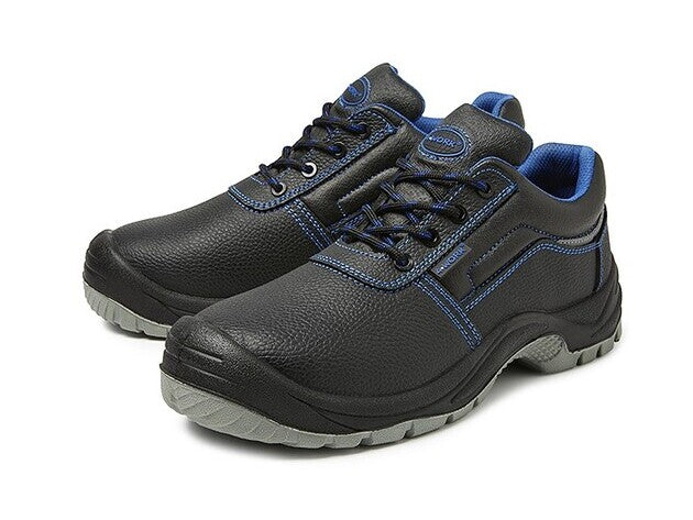 4WORK - 4W15 FLACHE SICHERHEITSSCHUHE SCHUHE S3 SCHWARZ
