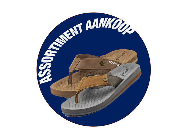 GEVAVI - ASSORTIMENT TEENSLIPPERS HEREN TIMOR EN PALU