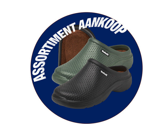 TUBZZ - ASSORTIMENT HEREN TUINKLOMPEN EVA