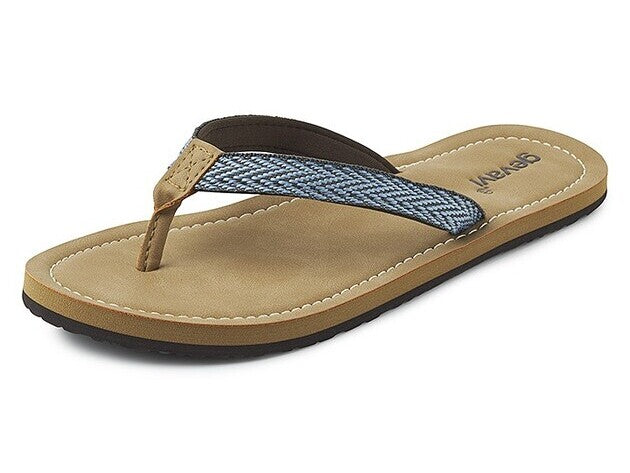 GEVAVI - BORA TEENSLIPPER BLAUW