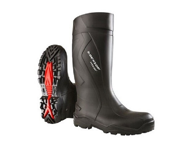 DUNLOP - C762 PUROFORT+ KNIELAARS S5 ZWART, GROEN EN GEEL