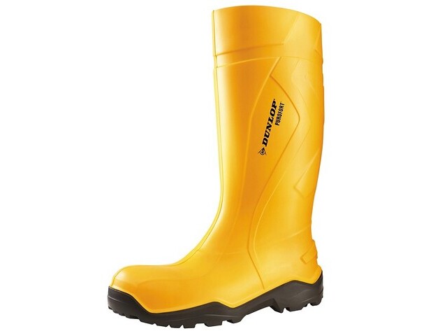 DUNLOP - C762 PUROFORT+ KNIELAARS S5 ZWART, GROEN EN GEEL