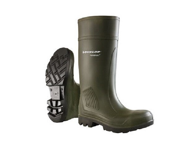 DUNLOP - D460933 PUROFORT SCHACHTSTIEFEL GRÜN