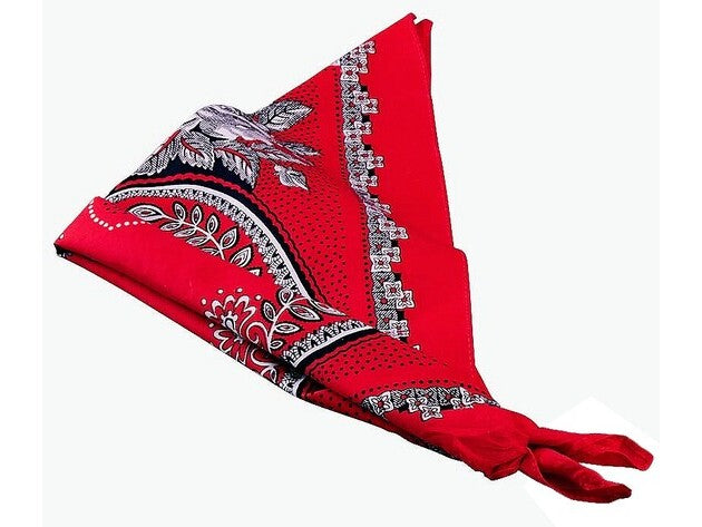 GEVAVI - ZAKDOEK ROOD 55 X 55 CM