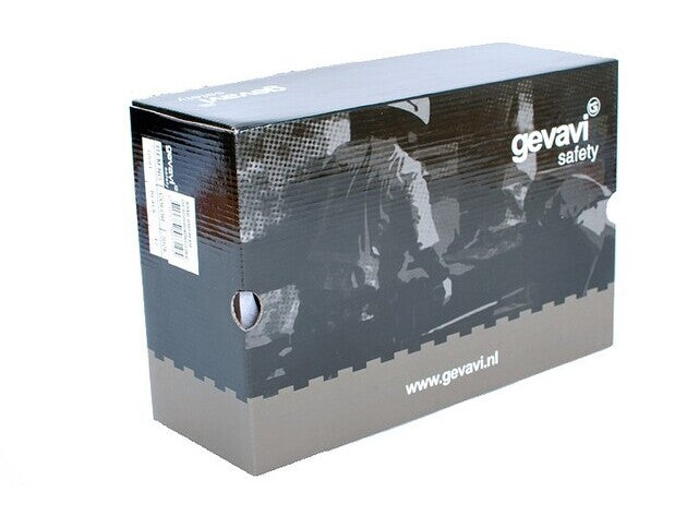 GEVAVI SAFETY - GS01 LAGE VEILIGHEIDSSCHOEN S3 ZWART