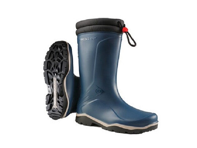 DUNLOP - K454061 BLIZZARD GEFÜTTERTE STIEFEL PVC BLAU