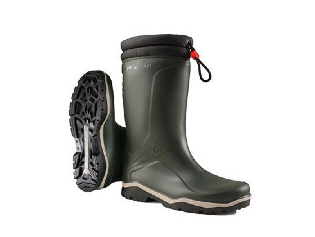 DUNLOP - K486061 BLIZZARD GEFÜTTERTE STIEFEL PVC GRÜN