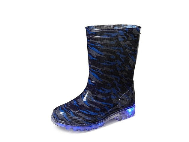 GEVAVI BOOTS - LARS JUNGENSTIEFEL MIT LED-LEUCHTEN PVC GRÜN