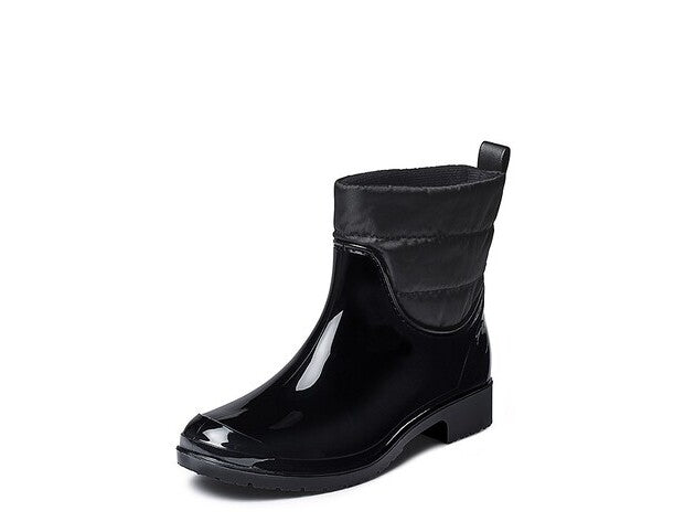 GEVAVI BOOTS - LISS GEFÜTTERTE DAMENSTIEFEL SCHWARZ
