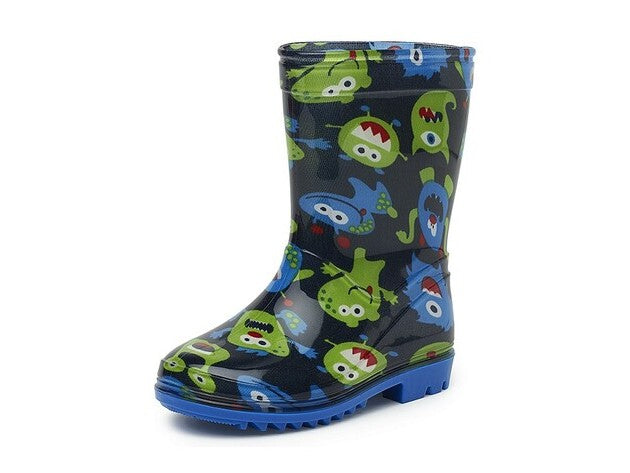 GEVAVI BOOTS - NOAH KINDERLAARS PVC BLAUW
