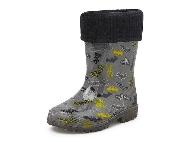 GEVAVI BOOTS - NOUD GEVOERD KINDERLAARS PVC GRIJS