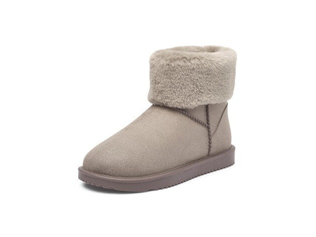 NEVA - NV07 GEVOERDE DAMESLAARS PVC TAUPE