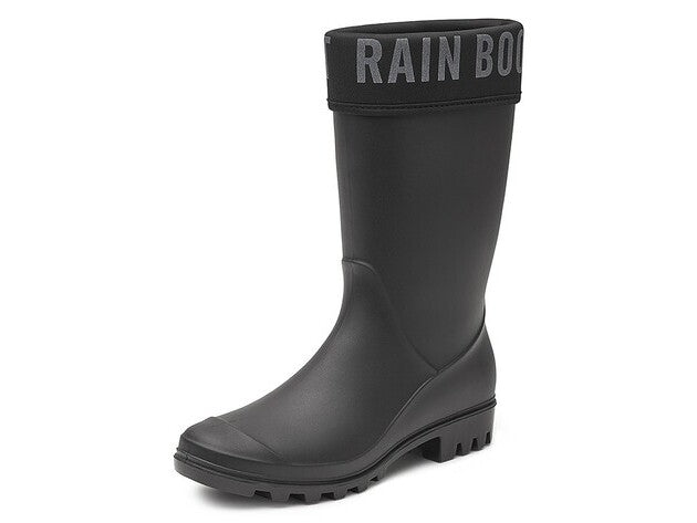GEVAVI BOOTS - RIAN DAMESLAARS PVC ZWART