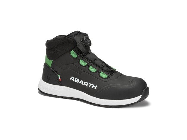 ABARTH - SCORPION MET DRAAISLUITING S3 HOOG ZWART
